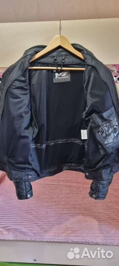 Куртка мото Moteq Atlas кожаная