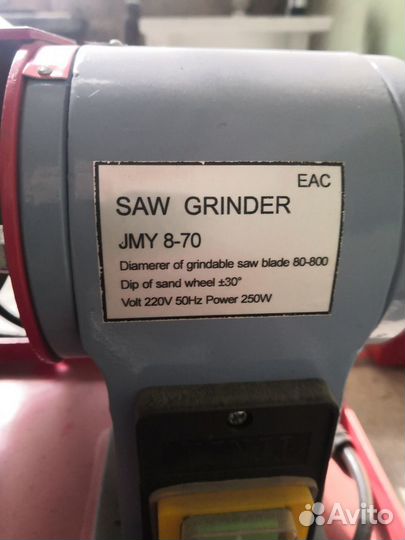 Заточной станок для дисковых пил (с сож) JMY8-70NJ