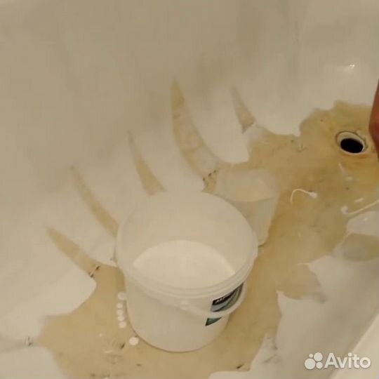 Эмалировка и реставрация покрытия ванны акрилом