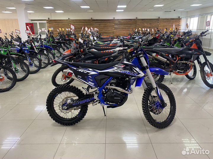 Мотоцикл Кроссовый Moto Apollo M4 300 EFI
