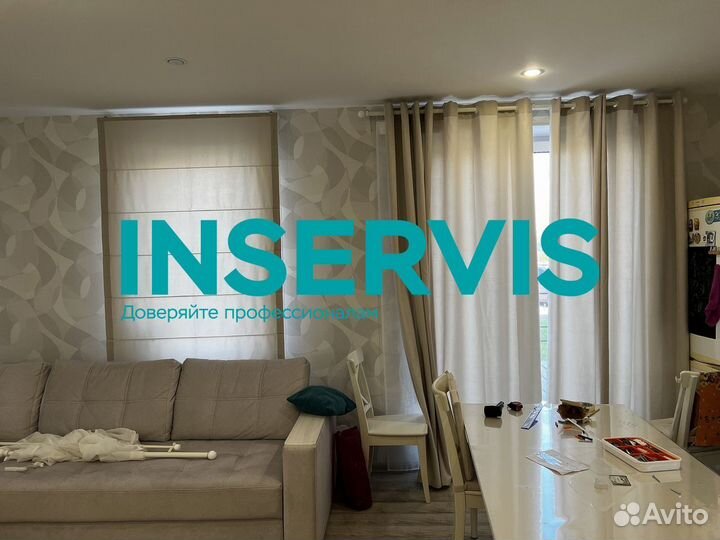 Ширина римской шторы