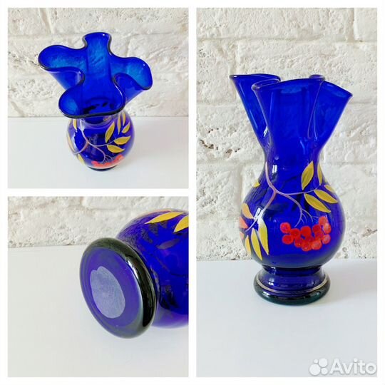 Синее стекло, керамика СССР