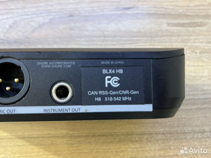 Продам радиосистему Shure BLX24E/SM58