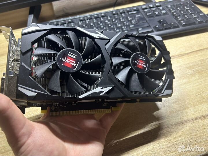 Видеокарта rx580 8gb
