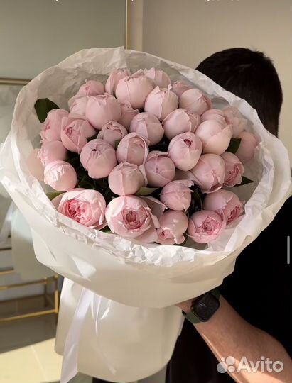 Пионы с доставкой 15 25 51 Цветы Букеты Розы