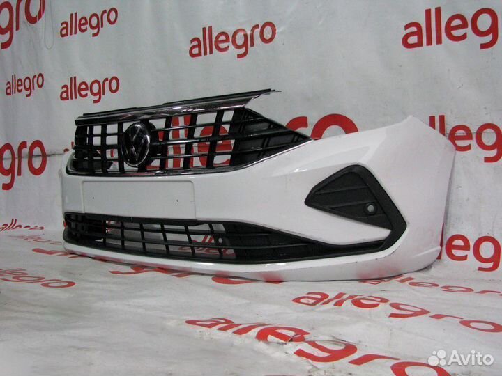 VW Polo 6 бампер передний 2020+