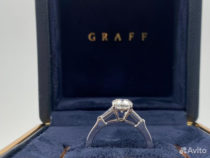 Кольцо Graff 1,18ct 2/2