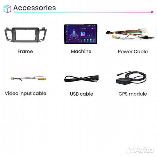 Магнитола Toyota RAV4 android