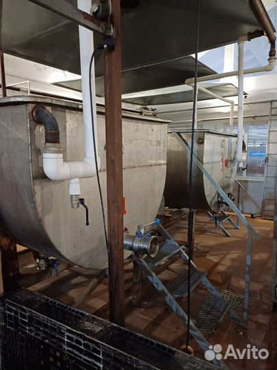 Ванны творожные нержавеющая втн-2,5