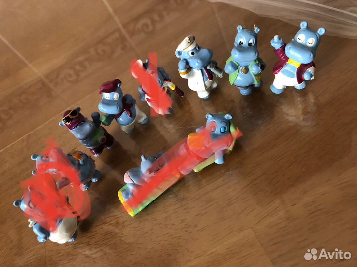 Игрушки из киндера 90х