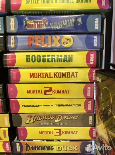 Картриджи sega mortal combat II upgrade