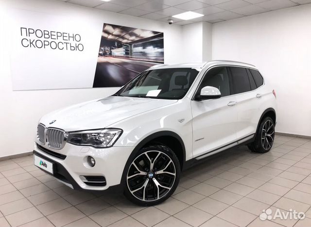 BMW X3 2.0 AT, 2016, 111 000 км