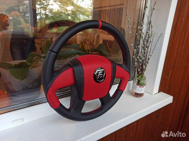 Руль на газель Бизнес, Некст. Кожа каучук