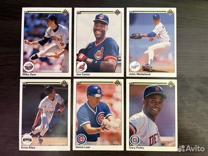 Бейсбольные карточки Upper Deck 1990