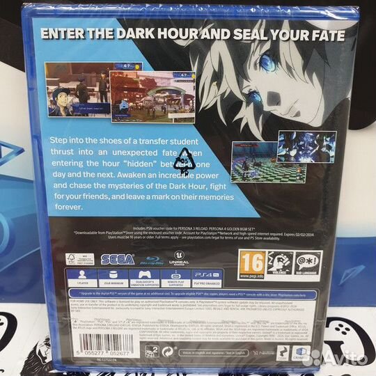 Диск PS4 / Persona 3 Reload / Новый