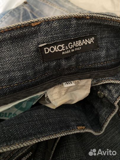 Dolce gabbana джинсы 48