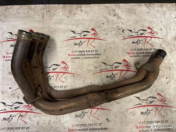 Yamaha r6 03-05 штаны глушителя