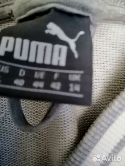 Спортивная кофта-бомбер puma 44