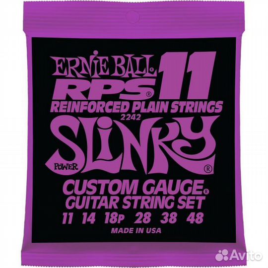 11-48 Ernie Ball 2242 Nickel Wound RPS