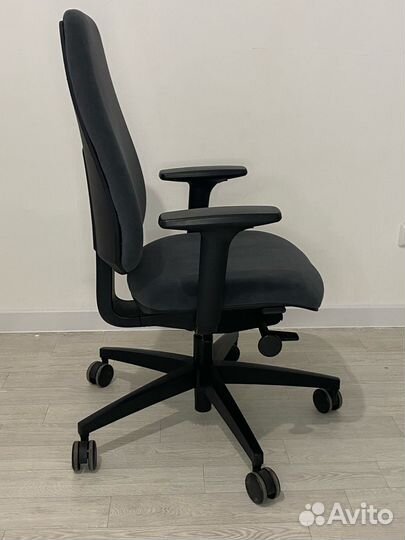 Компьютерное кресло (Серый велюр)