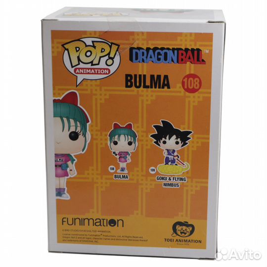 Funko POP Animation Dragon Ball - Bulma #108