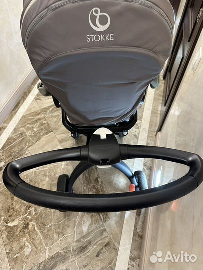 Коляска stokke xplore v6 2 в 1 с допами