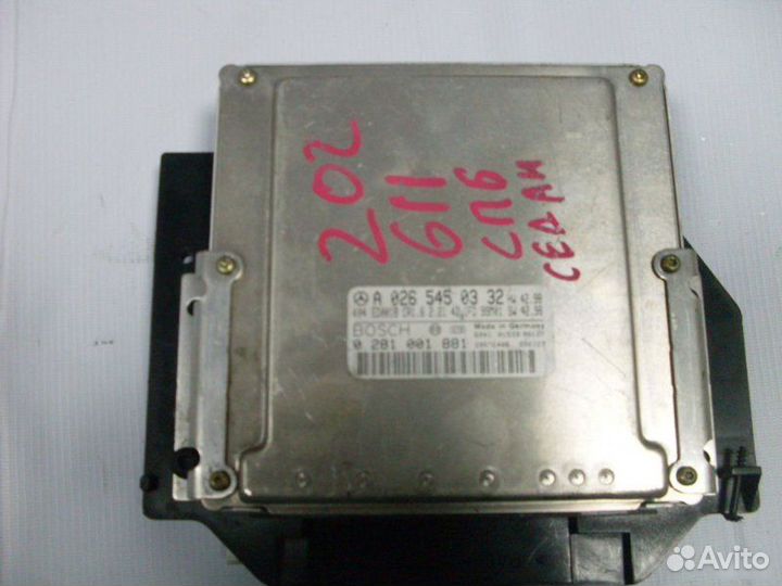 Блок управления двигателем Mercedes-Benz C-Class