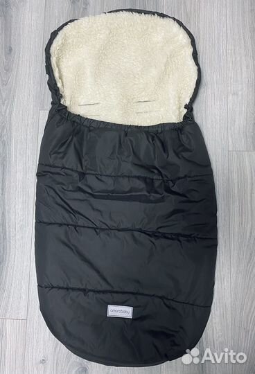 Конверт меховой в коляску/санки