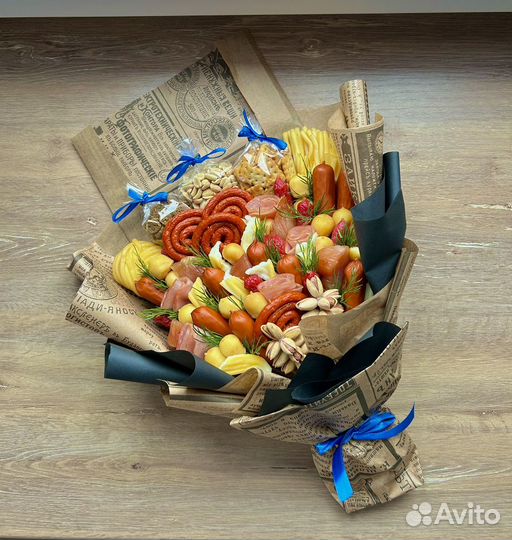 Вкусные букеты для мужчин