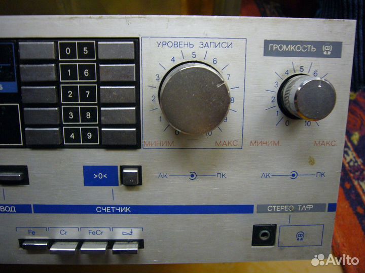 Деки вега мп-120с мп-122с яуза 220 стере