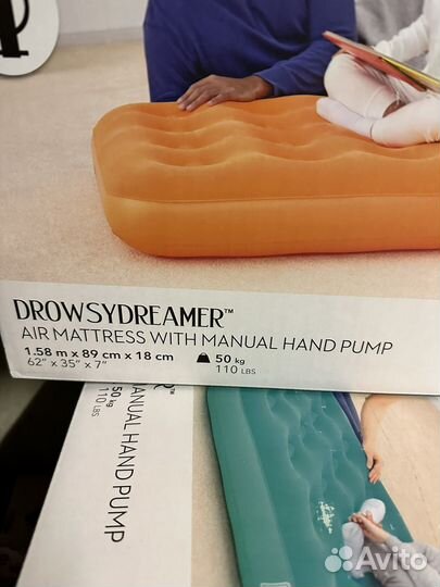 Новый надувной матрас кровать детский