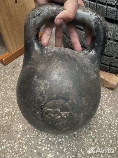 Продам гирю бу