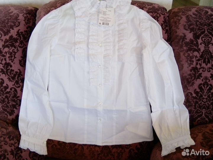 Блузка для девочки 152 Карамели