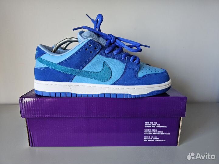 Кроссовки мужские Nike Dunk Low Blue Raspberry