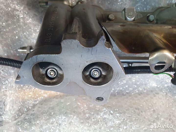 Коллектор впуск топливная рампа ваз форсунки