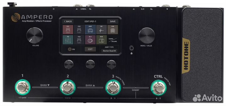 Hotone Ampero гитарный процессор новый
