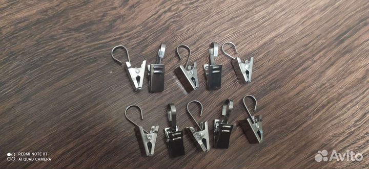 Металлические прищепки, 1.6 см