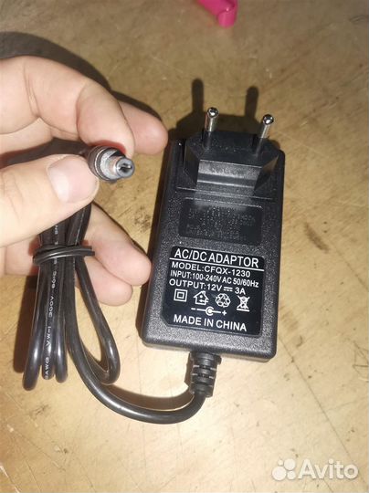 Адаптер питания, 12v 3a