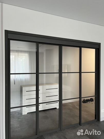 Межкомнатные перегородки из стекла