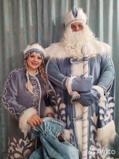 Поздравление от Деда Мороза и Снегурочки