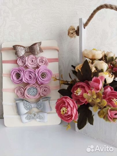 Повязки на голову для малышки