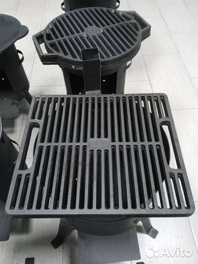 Решетка гриль чугунная