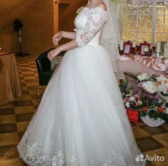 Свадебное платье 42 44