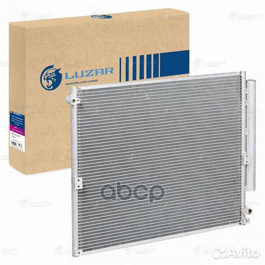 Конденсер toyota land cruiser prado 120 02- 3.0