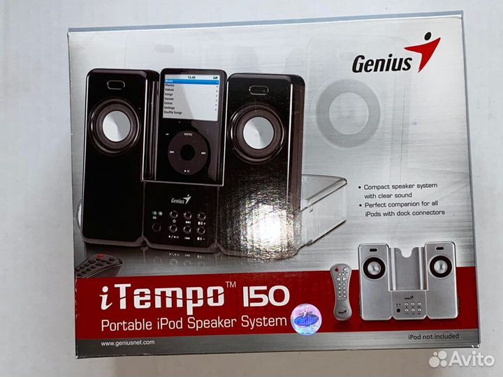 Портативная акустическая система Genius 150 i-Temp