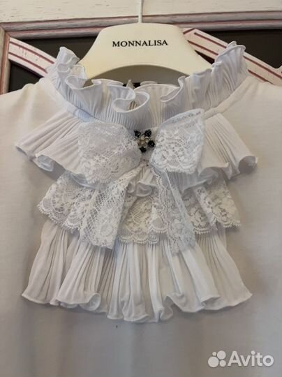 Блузка школьная Aletta Couture, 10 лет