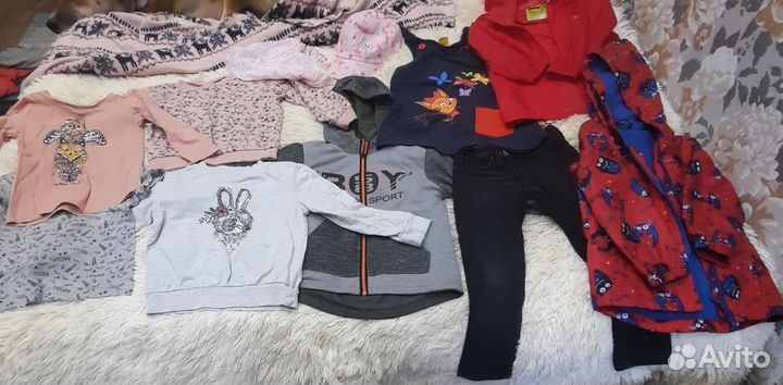 Детские вещи пакетом 104-110