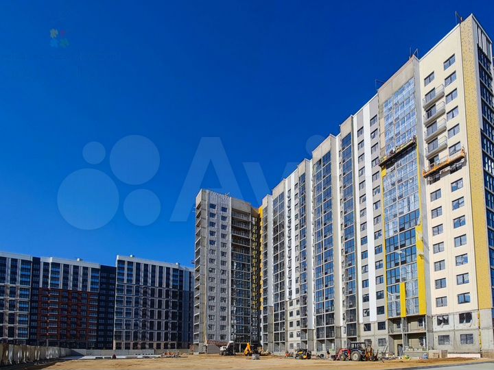 3-к. квартира, 69,5 м², 15/16 эт.