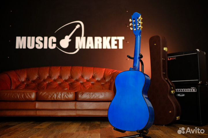 Классическая гитара 3/4 (Комплект)