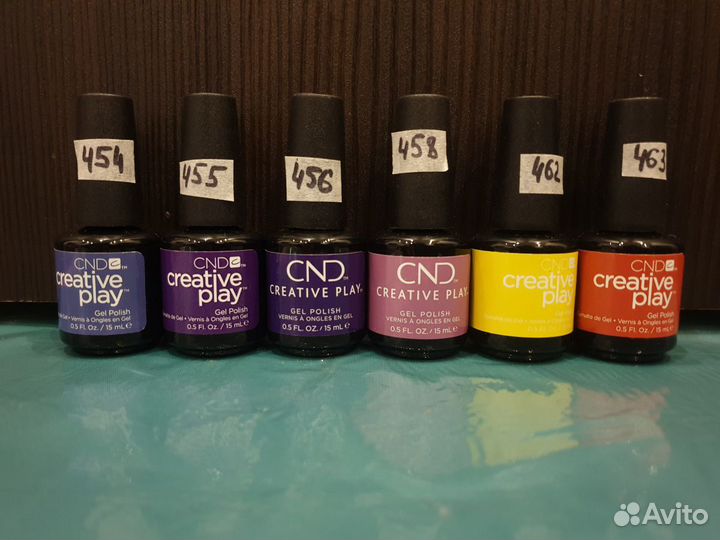 Гель-лаки CND Creative Play. Новые